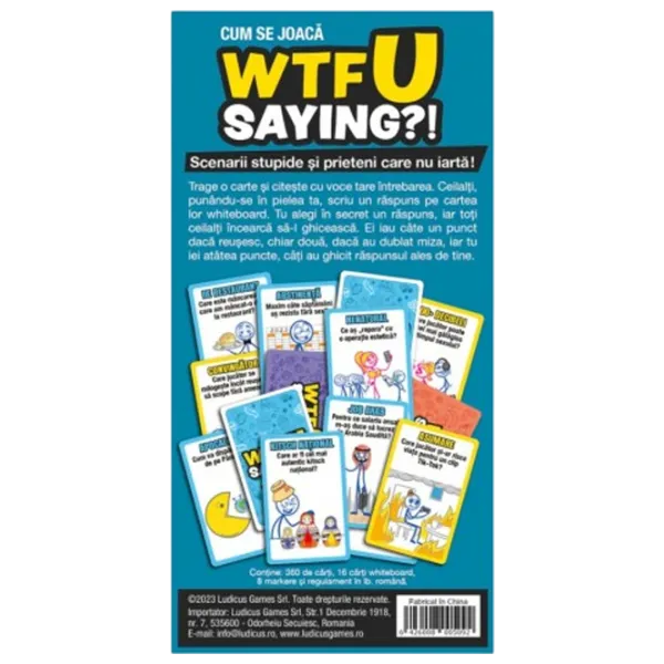 Настольная игра Ludicus Games WTFU Saying?! 18+/ Для вечеринок photo 3