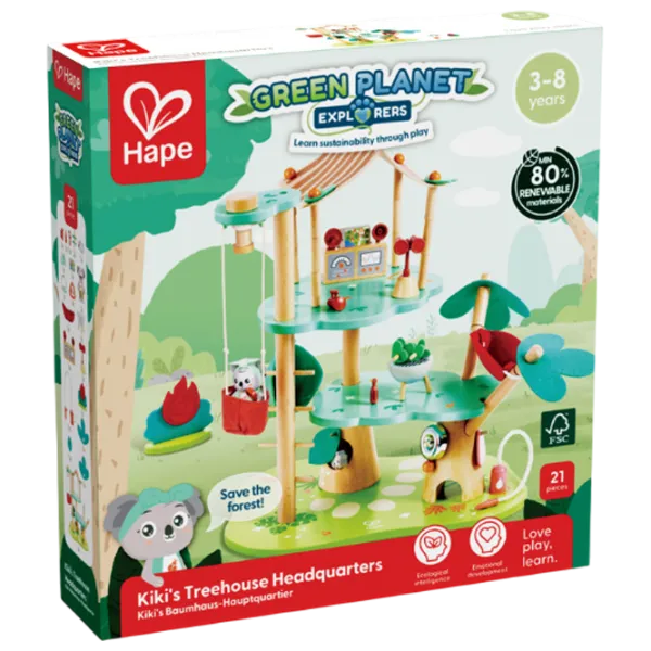 Настольная игра Hape Kiki Tree Headquarters 3+/ Развитие photo 5