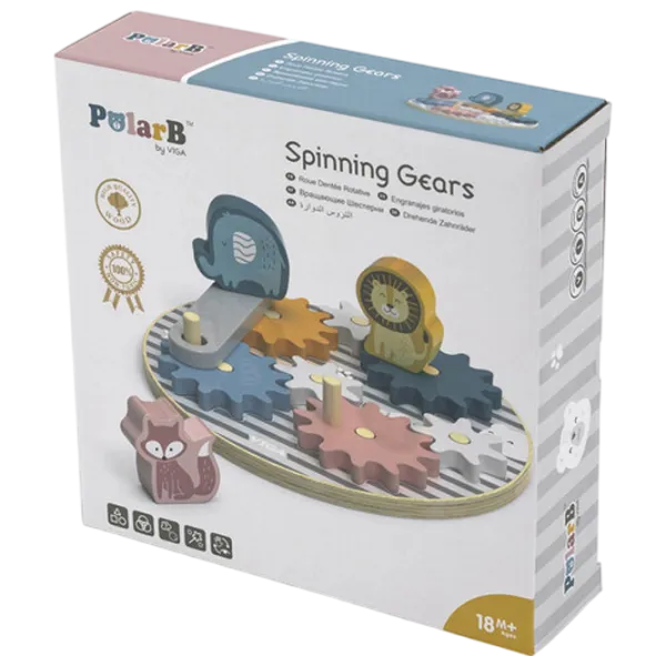 Развивающий набор VIGA Animal gears 44006 1+ / Разноцветный photo 8