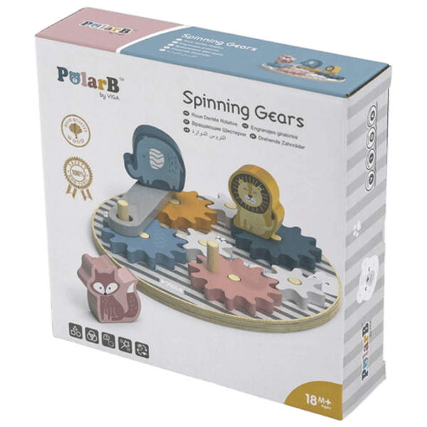 Развивающий набор VIGA Animal gears 44006 1+ / Разноцветный photo 8