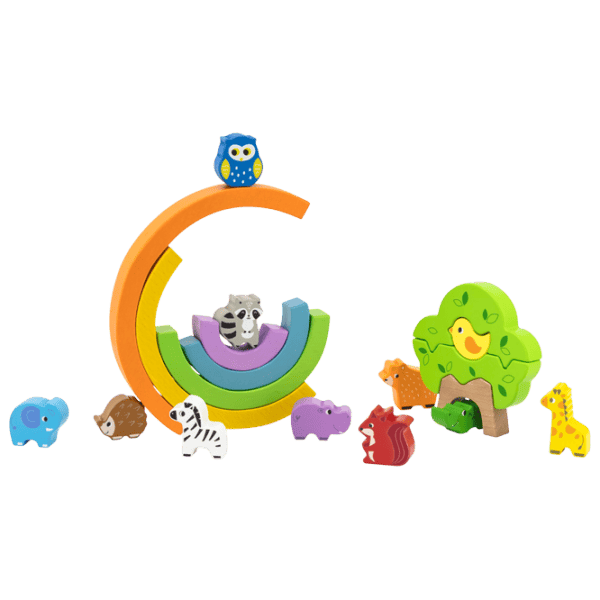 Joc educativ VIGA Rainbow 44590  1+ / Multicolor photo 2