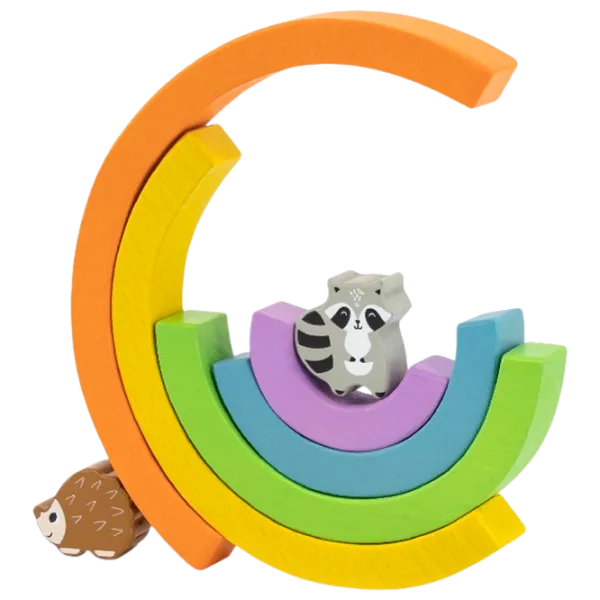Joc educativ VIGA Rainbow 44590  1+ / Multicolor photo 3