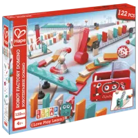 Настольная игра Hape Robot factory 4+/ Домино