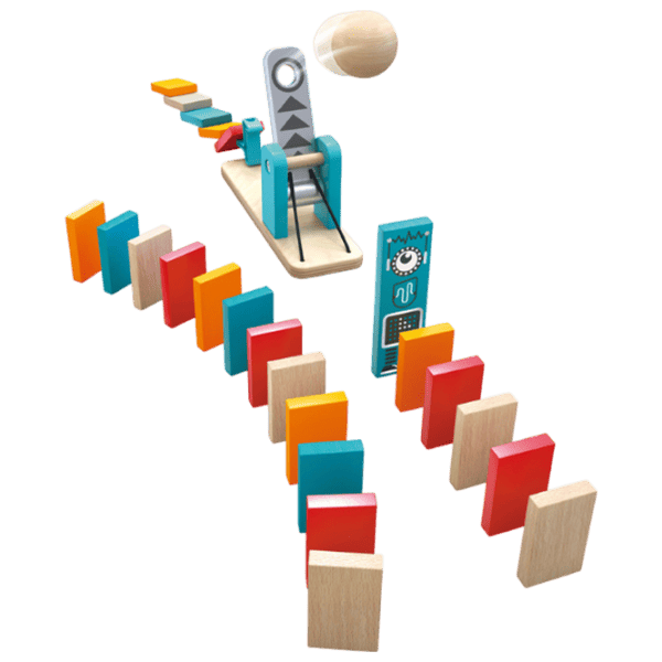 Настольная игра Hape Robot factory 4+/ Домино photo 4