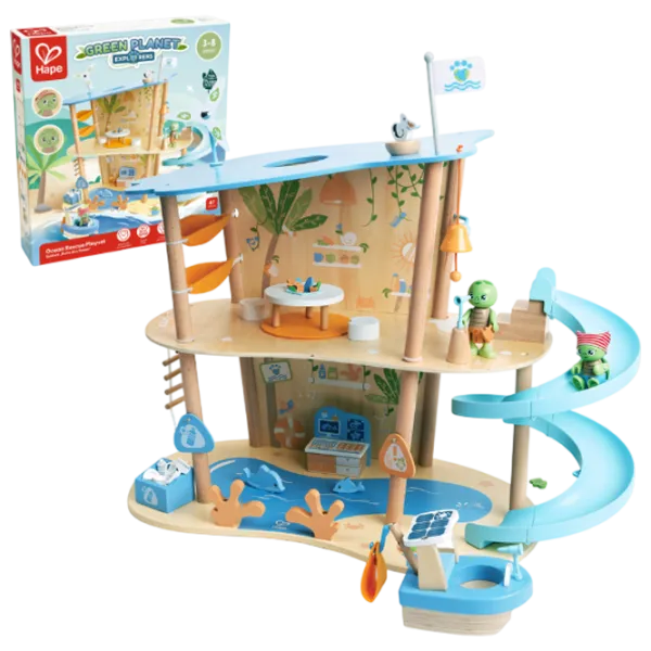 Set jucării Hape Saving the Ocean E3419 3+ / Blue photo 1