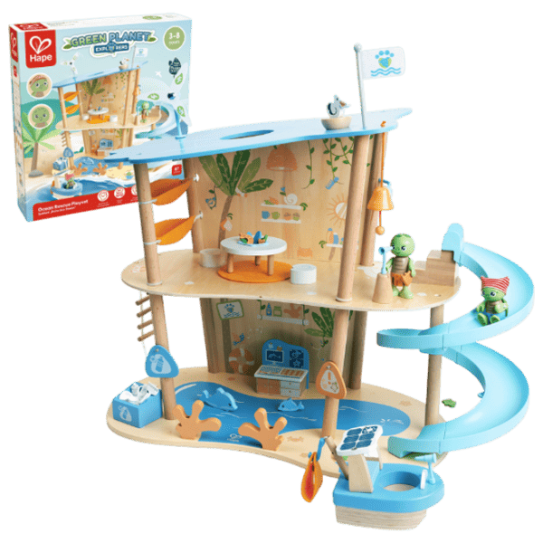 Set jucării Hape Saving the Ocean E3419 3+ / Blue photo 1