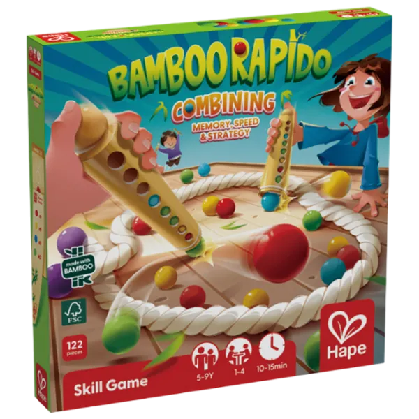 Joc de masă Hape Bamboo Rapido Memorize and collect 3+/ Memorie photo 1