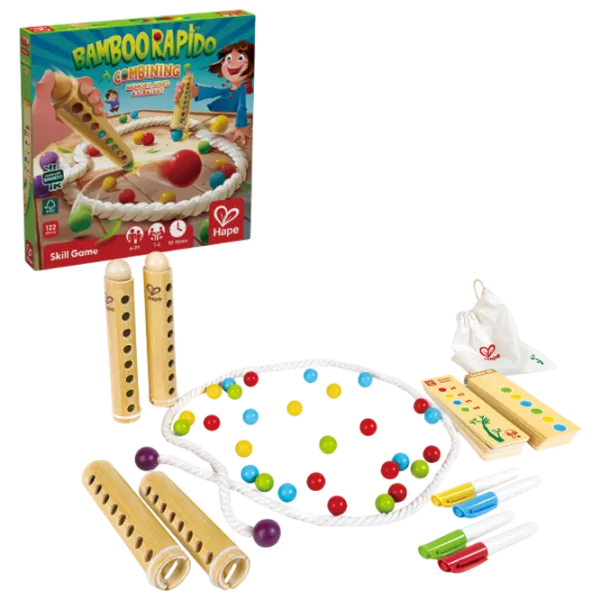 Joc de masă Hape Bamboo Rapido Memorize and collect 3+/ Memorie photo 9