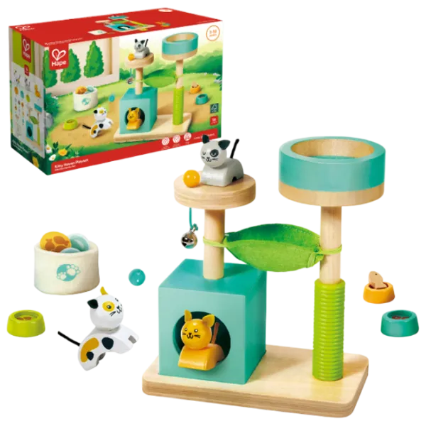 Набор фигурок Hape Cat paradise 3+ / Зеленый photo 1