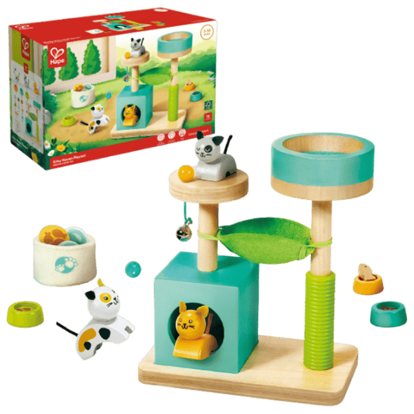 Набор фигурок Hape Cat paradise 3+ / Зеленый photo 1