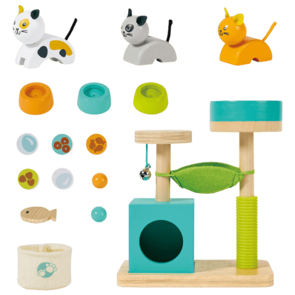 Набор фигурок Hape Cat paradise 3+ / Зеленый photo 6