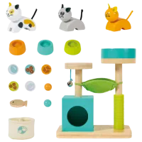 Набор фигурок Hape Cat paradise 3+ / Зеленый photo 6