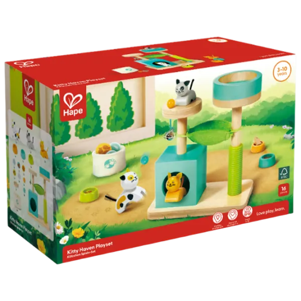 Набор фигурок Hape Cat paradise 3+ / Зеленый photo 7