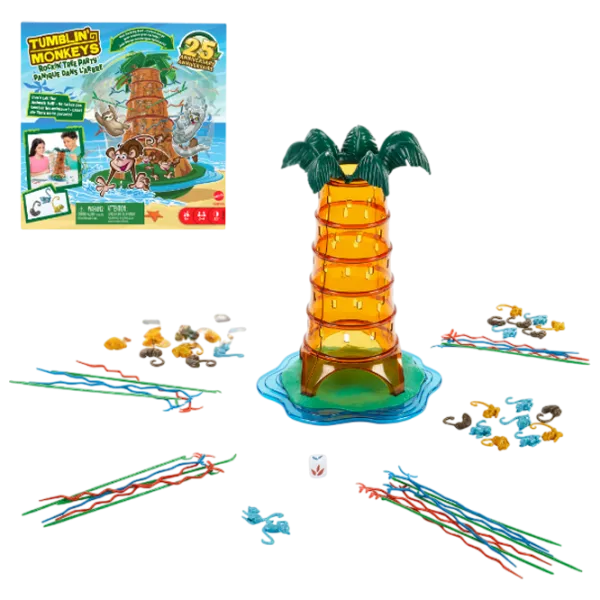 Настольная игра Mattel Tumblin Monkeys 5+/ Для вечеринок photo 3