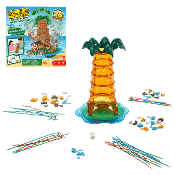 Настольная игра Mattel Tumblin Monkeys 5+/ Для вечеринок photo 3