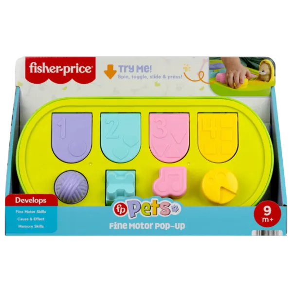 Развивающий набор Fisher Price Hide and seek with animals JDL66  1+ / Зеленый photo 2