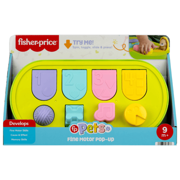 Развивающий набор Fisher Price Hide and seek with animals JDL66  1+ / Зеленый photo 2