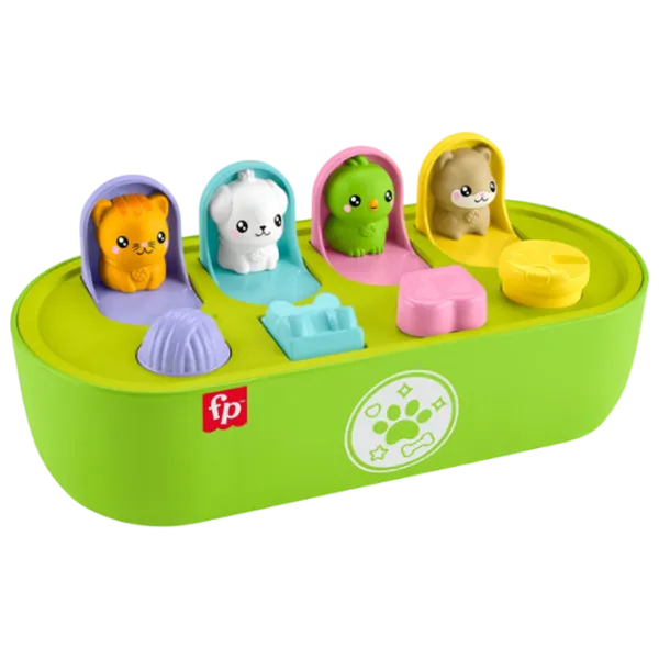 Развивающий набор Fisher Price Hide and seek with animals JDL66  1+ / Зеленый photo 4