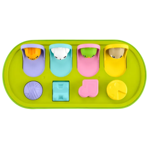 Развивающий набор Fisher Price Hide and seek with animals JDL66  1+ / Зеленый photo 5