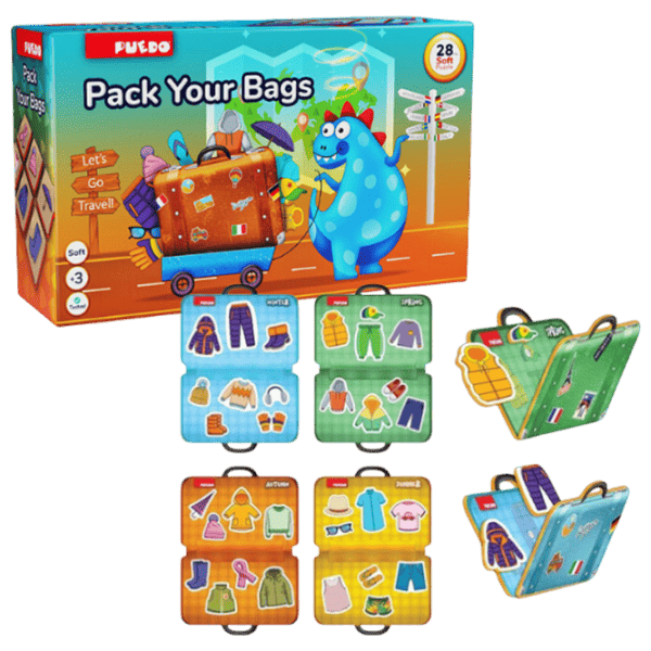 Развивающий набор Puedo Pack your bags: Seasons 1+/ Развитие photo 1