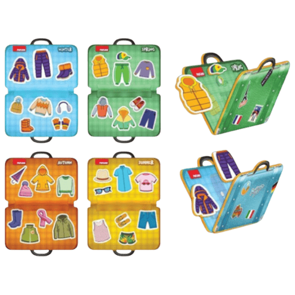 Развивающий набор Puedo Pack your bags: Seasons 1+/ Развитие photo 2