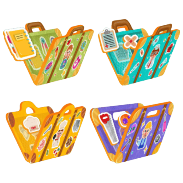 Развивающий набор Puedo Pack your bags: Professions 3+/ Развитие photo 2