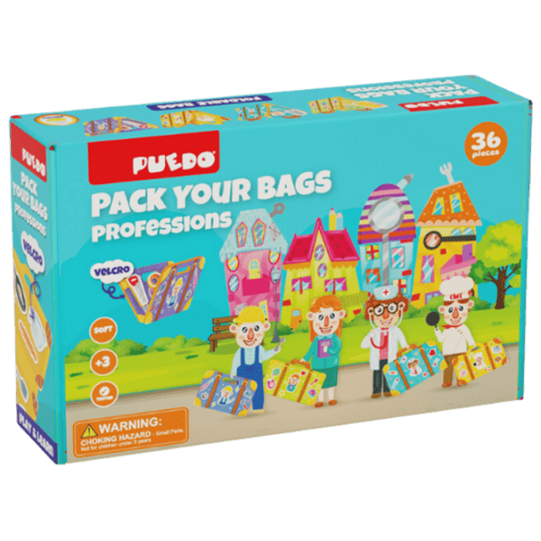 Развивающий набор Puedo Pack your bags: Professions 3+/ Развитие photo 3