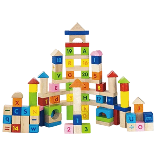 Joc educativ VIGA Alphabet and numbers 3+/ Dezvoltare photo 3
