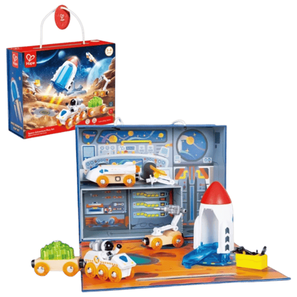 Набор фигурок Hape Space adventures 3+ / Белый photo 1