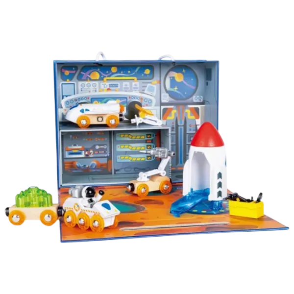 Набор фигурок Hape Space adventures 3+ / Белый photo 2