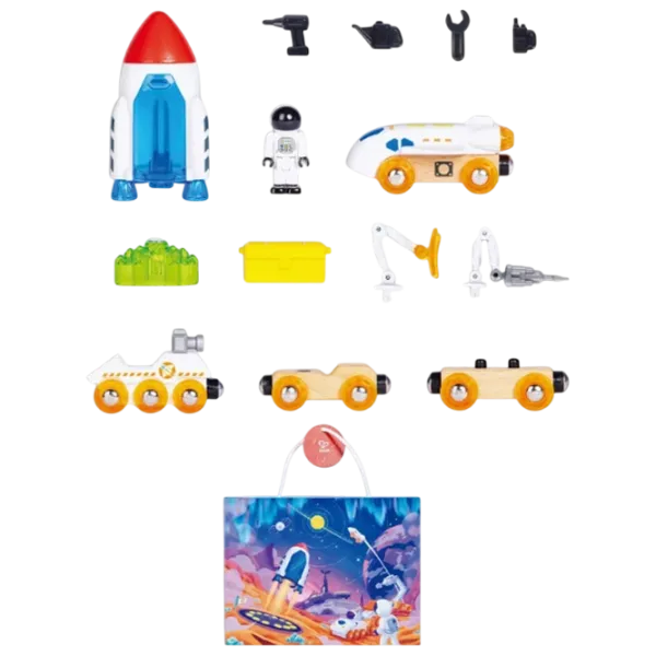 Набор фигурок Hape Space adventures 3+ / Белый photo 3
