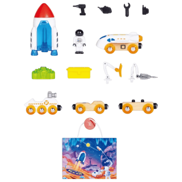 Набор фигурок Hape Space adventures 3+ / Белый photo 3