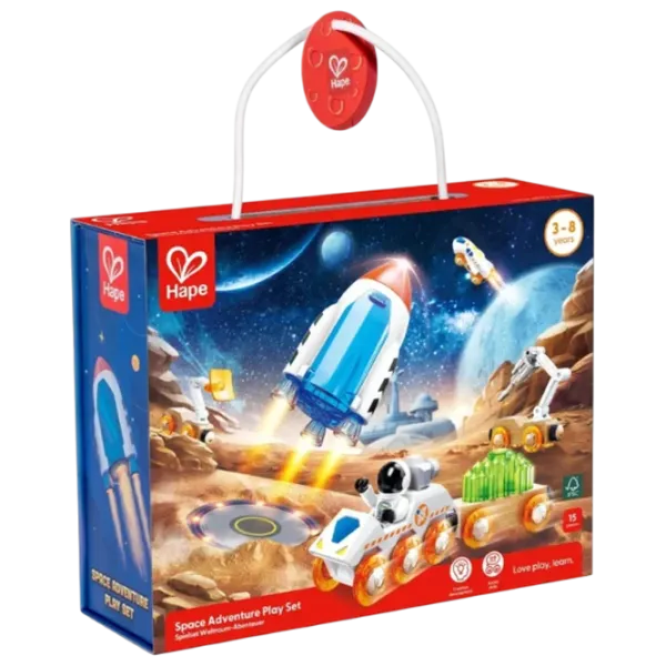 Набор фигурок Hape Space adventures 3+ / Белый photo 6