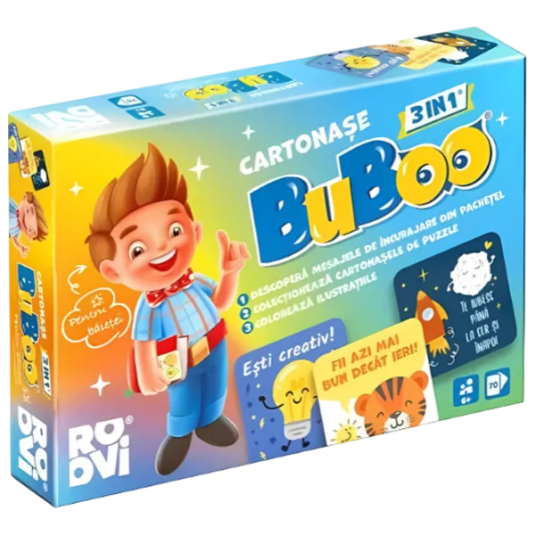 Развивающий набор Roovi Buboo 3-in-1 cards 6+/ Развитие photo 1