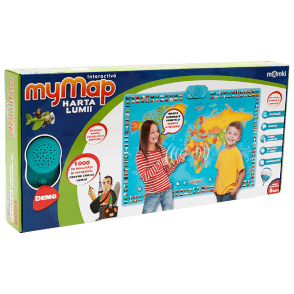 Joc educativ Momki World Map 1+/ Dezvoltare photo 1