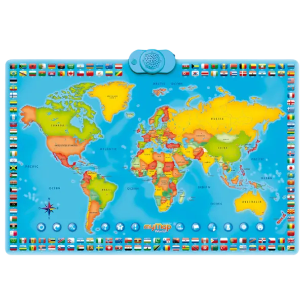 Joc educativ Momki World Map 1+/ Dezvoltare photo 3