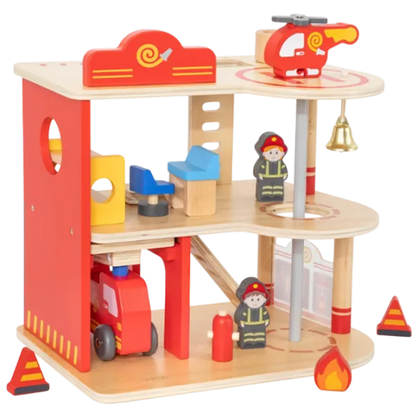 Набор фигурок PolarB Fire Station 2+ / Красный photo 1
