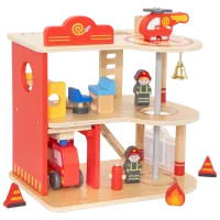 Набор фигурок PolarB Fire Station 2+ / Красный