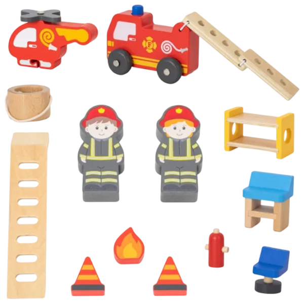 Набор фигурок PolarB Fire Station 2+ / Красный photo 5