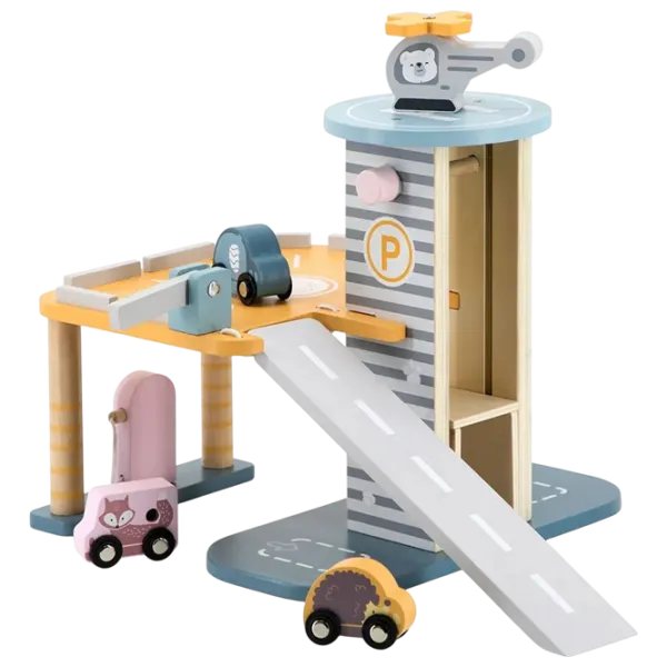 Набор фигурок PolarB Parking 2+ / Синий photo 1