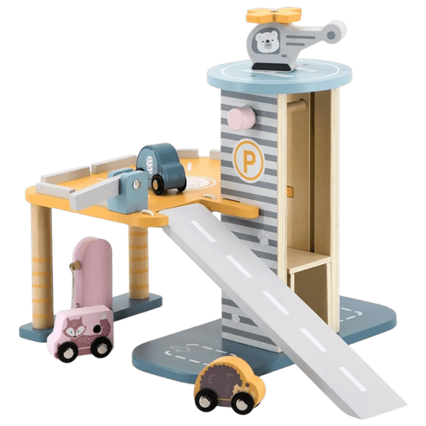 Набор фигурок PolarB Parking 2+ / Синий photo 1