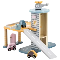 Набор фигурок PolarB Parking 2+ / Синий