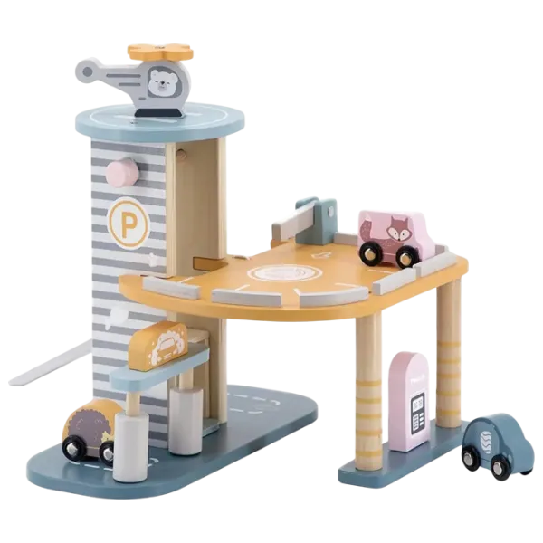Набор фигурок PolarB Parking 2+ / Синий photo 2