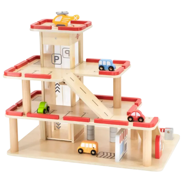 Интерактивная игрушка PolarB Parking Garage 44763 1+ / Wood photo 2