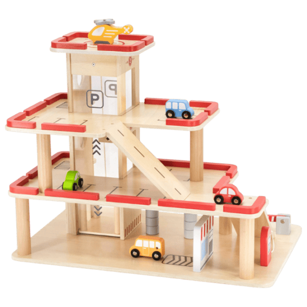 Интерактивная игрушка PolarB Parking Garage 44763 1+ / Wood photo 2