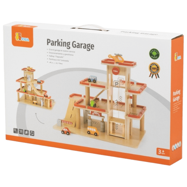 Интерактивная игрушка PolarB Parking Garage 44763 1+ / Wood photo 3