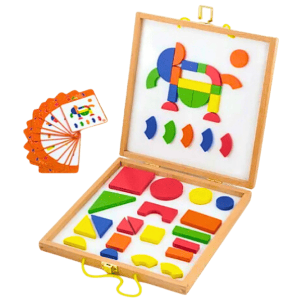 Joc educativ VIGA Shapes and Colors 3+/ Magnetic  photo 2