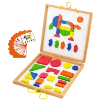 Joc educativ VIGA Shapes and Colors 3+/ Magnetic photo 2