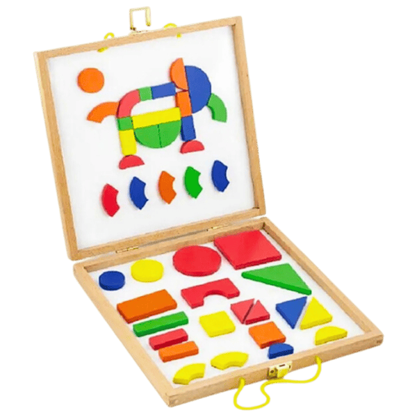 Joc educativ VIGA Shapes and Colors 3+/ Magnetic  photo 3