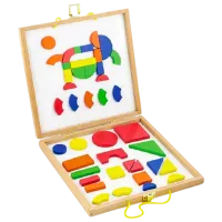 Joc educativ VIGA Shapes and Colors 3+/ Magnetic photo 3